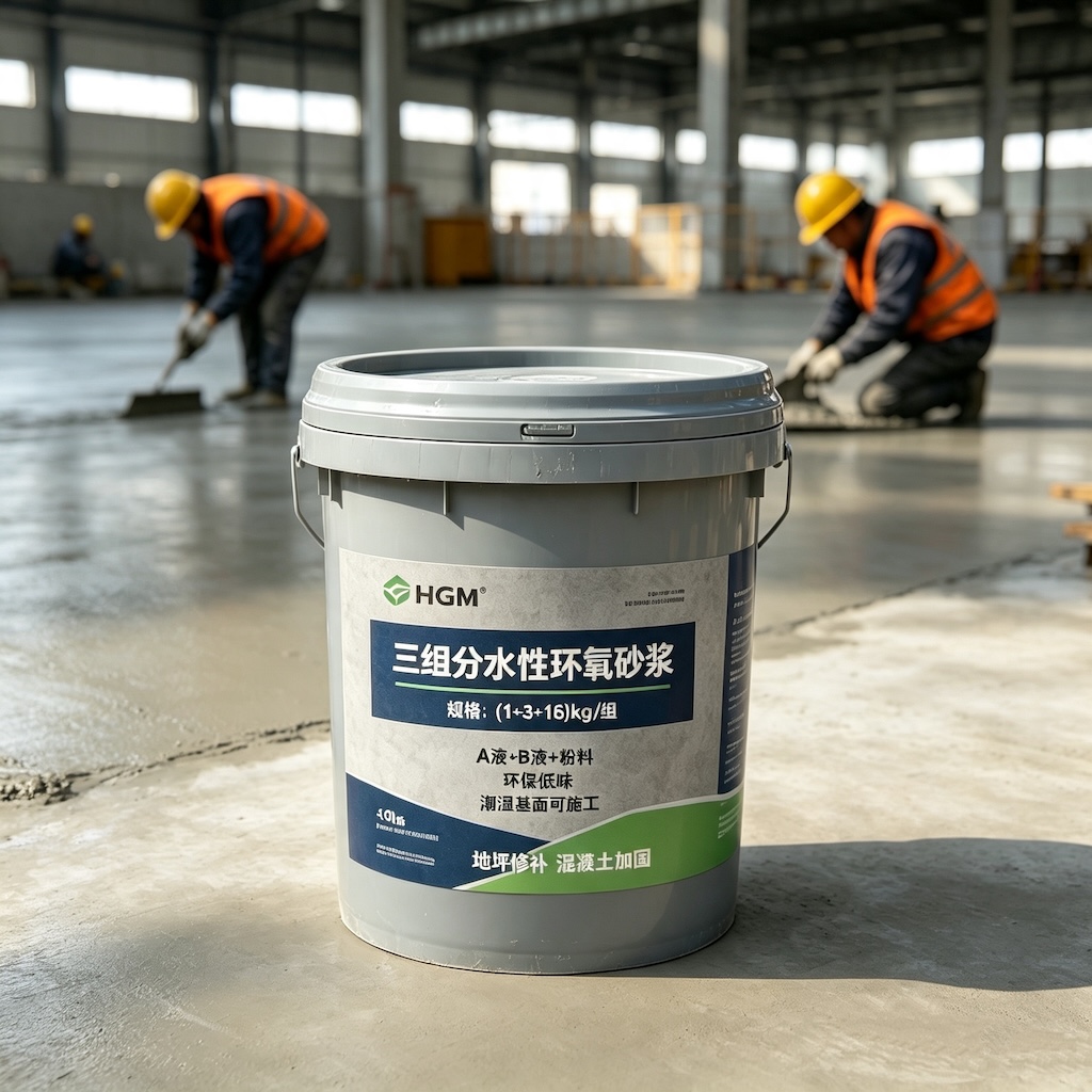 乐亭三组份水性环氧砂浆